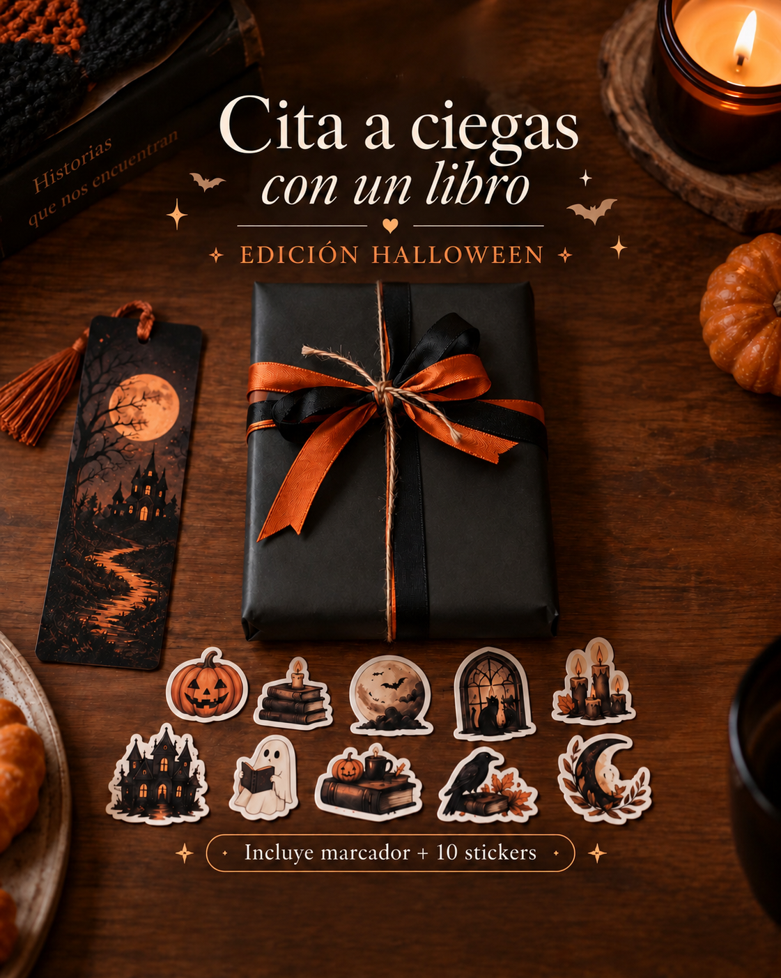 Cita a ciegas con un libro – Edición Halloween